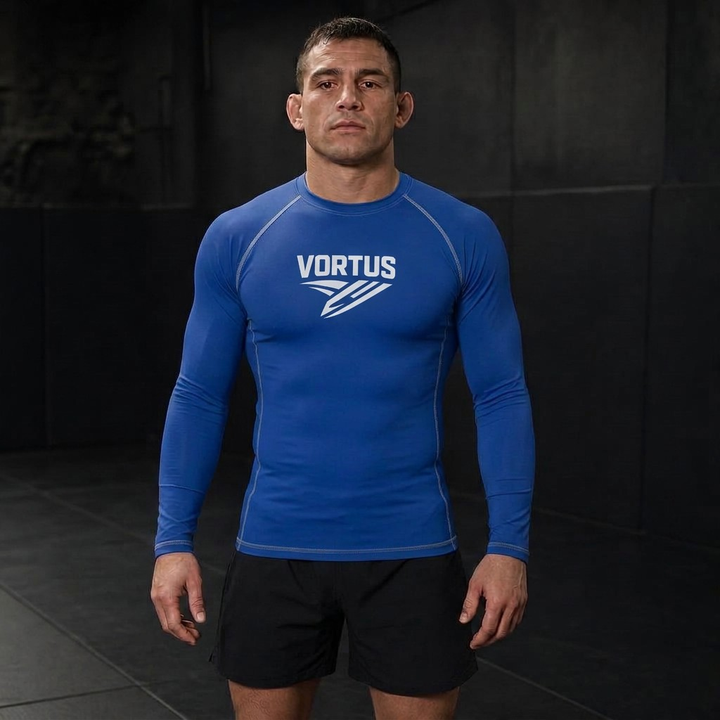 Men's Royal Blue Apex Rash Guard