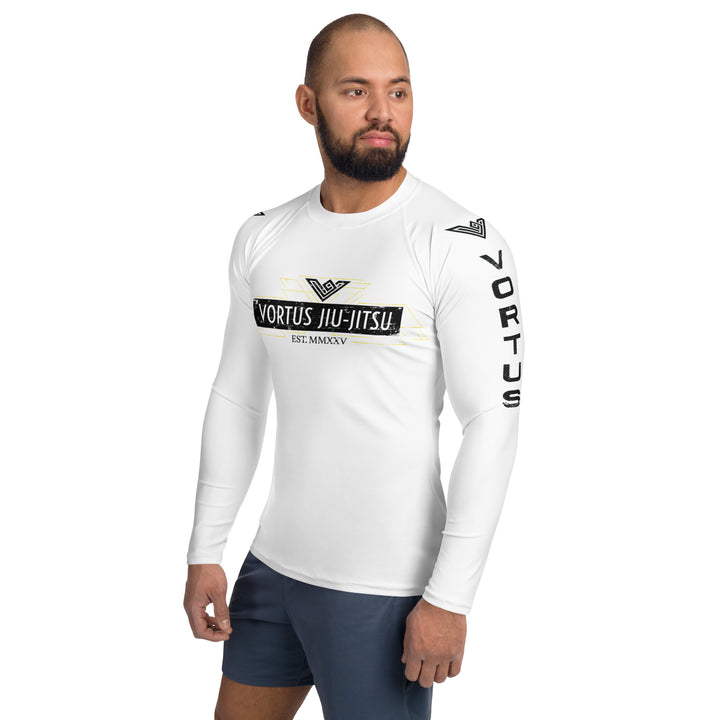 Vortus Men's Long Sleeve Jiu-Jitsu Rash Guard: Protect And Perform