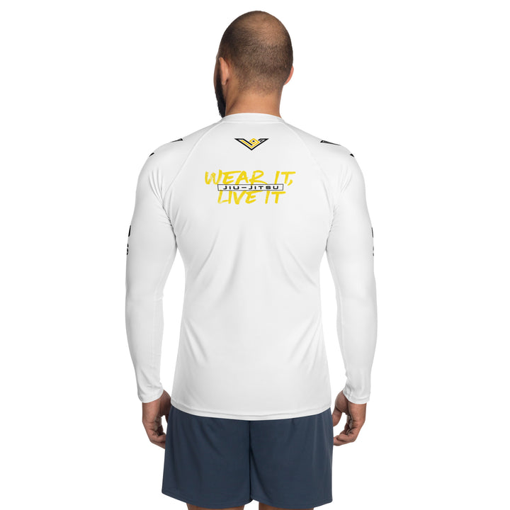 Vortus Men's Long Sleeve Jiu-Jitsu Rash Guard: Protect And Perform