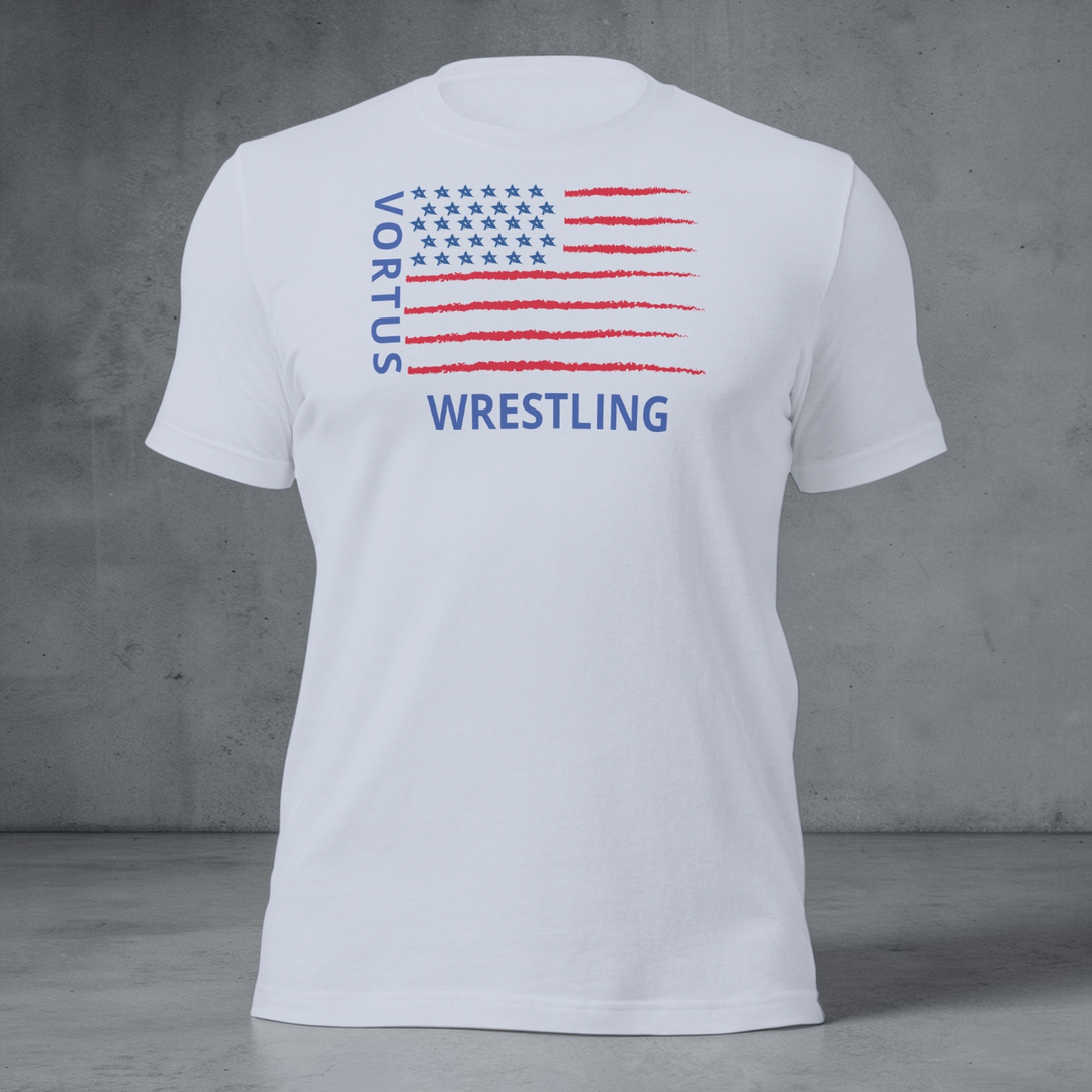 Vortus Men’s Wrestling Stars & Stripes Shirt
