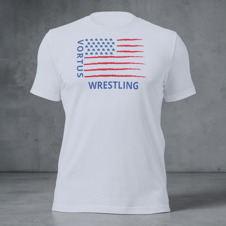 Vortus Men’s Wrestling Stars & Stripes Shirt