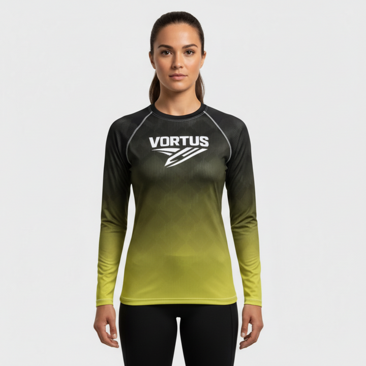 Women's Midnight Gold Rash Guard