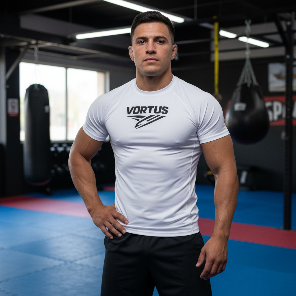Vortus Apex Performance Shirt - Natural Front Pose