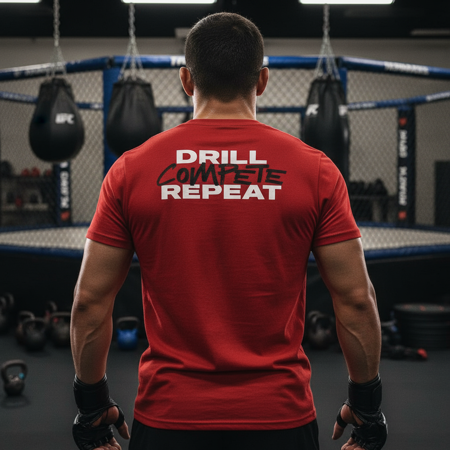 Vortus Drill Compete Repeat - MMA Fighter Back