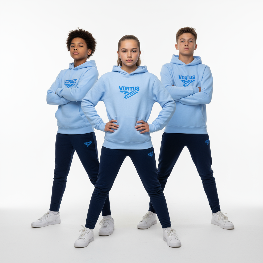 Vortus Hoodie Blue - Young Athletes