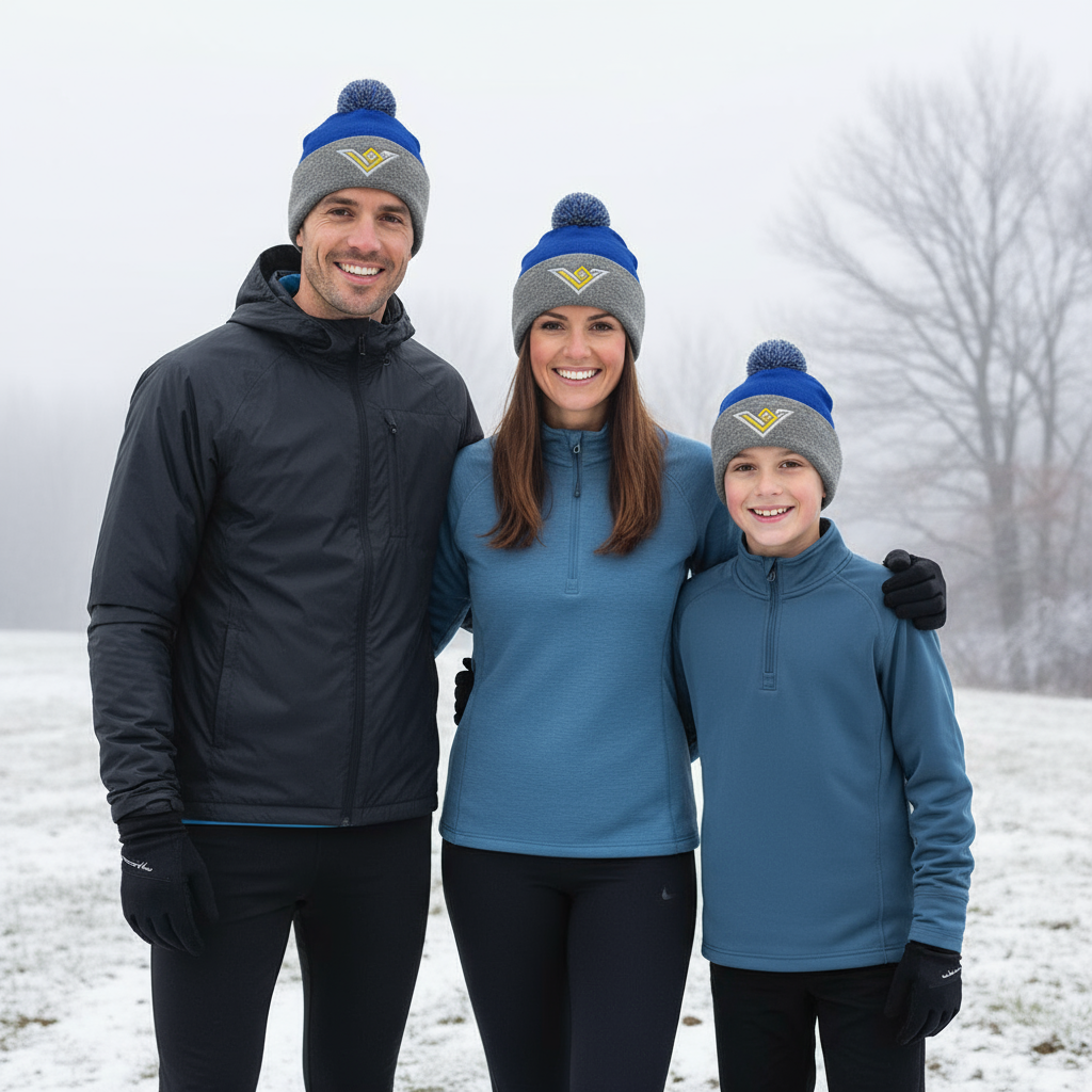 Vortus Pom-Pom Knit Cap - Male, Female, and Boy