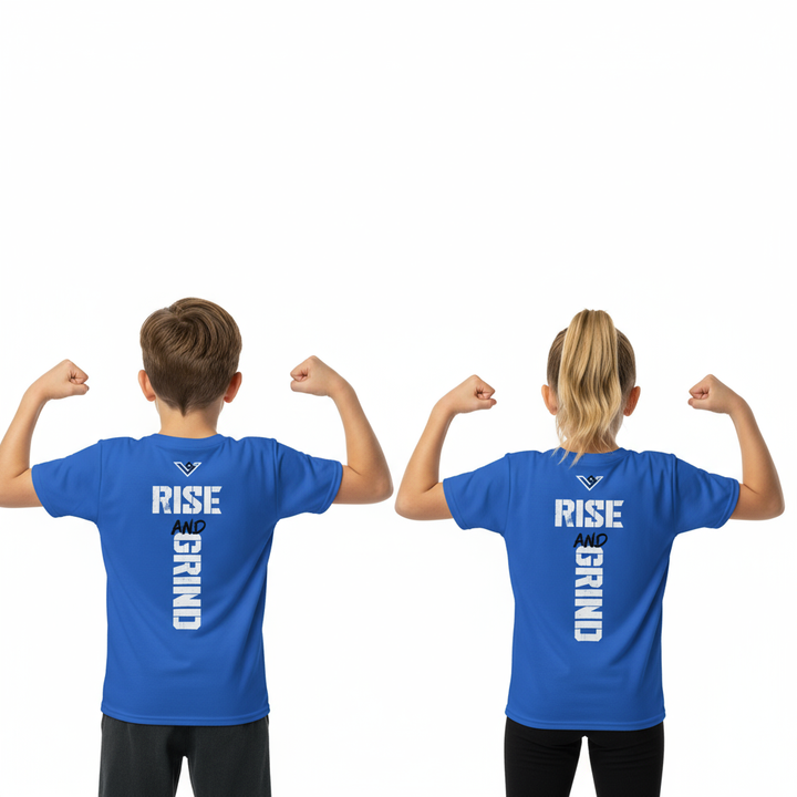 Vortus Rise And Grind - Royal Blue Back Caucasian