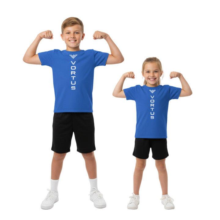 Vortus Rise And Grind - Royal Blue Front Caucasian