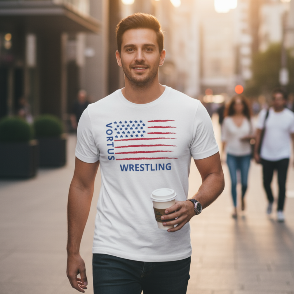 Vortus Stars and Stripes Wrestling - Men's Social