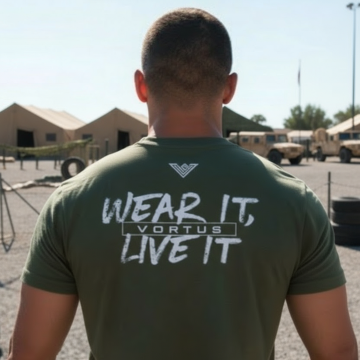 Vortus Wear It Live It Wrestling Shirt.