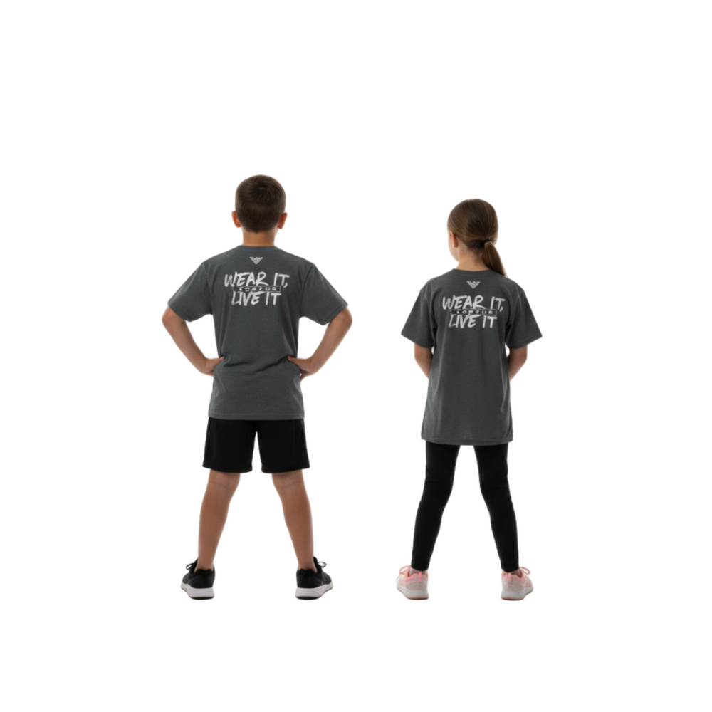 Vortus Wear It Live It Youth Shirt - Back View