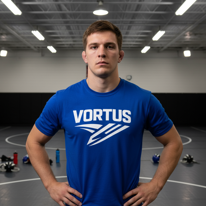Vortus Wear It Wrestle Live It - Royal Blue Front