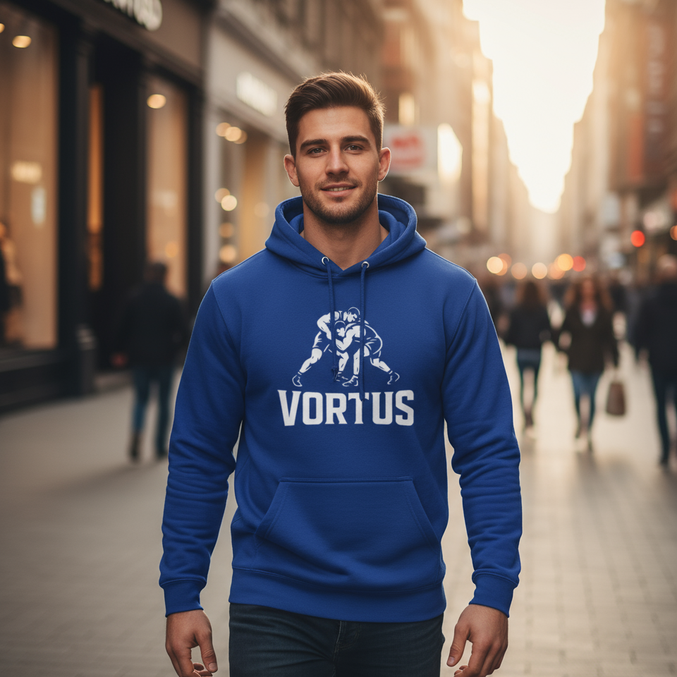Vortus Wrestling Hoodie - 23 Year Old Social