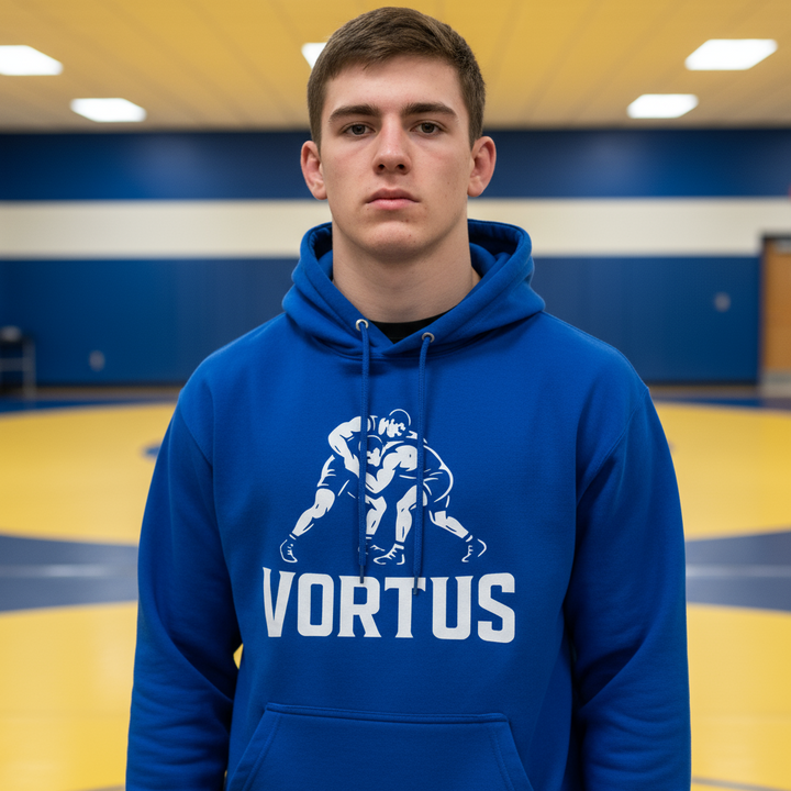 Vortus Wrestling Hoodie - Clean Background