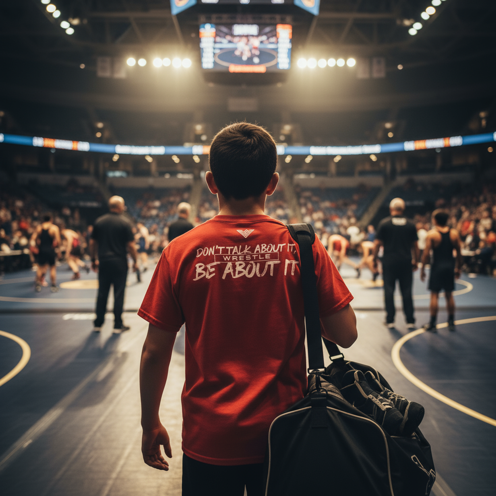 Vortus Youth Be About It Wrestle Shirt - Correct Design