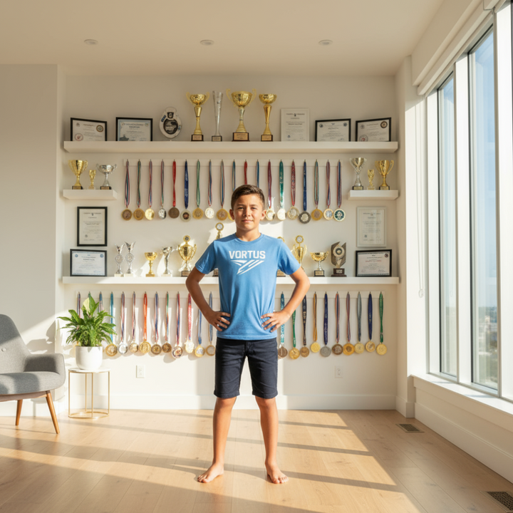 Vortus Youth Winners Train Shirt - Bright Champion's Room