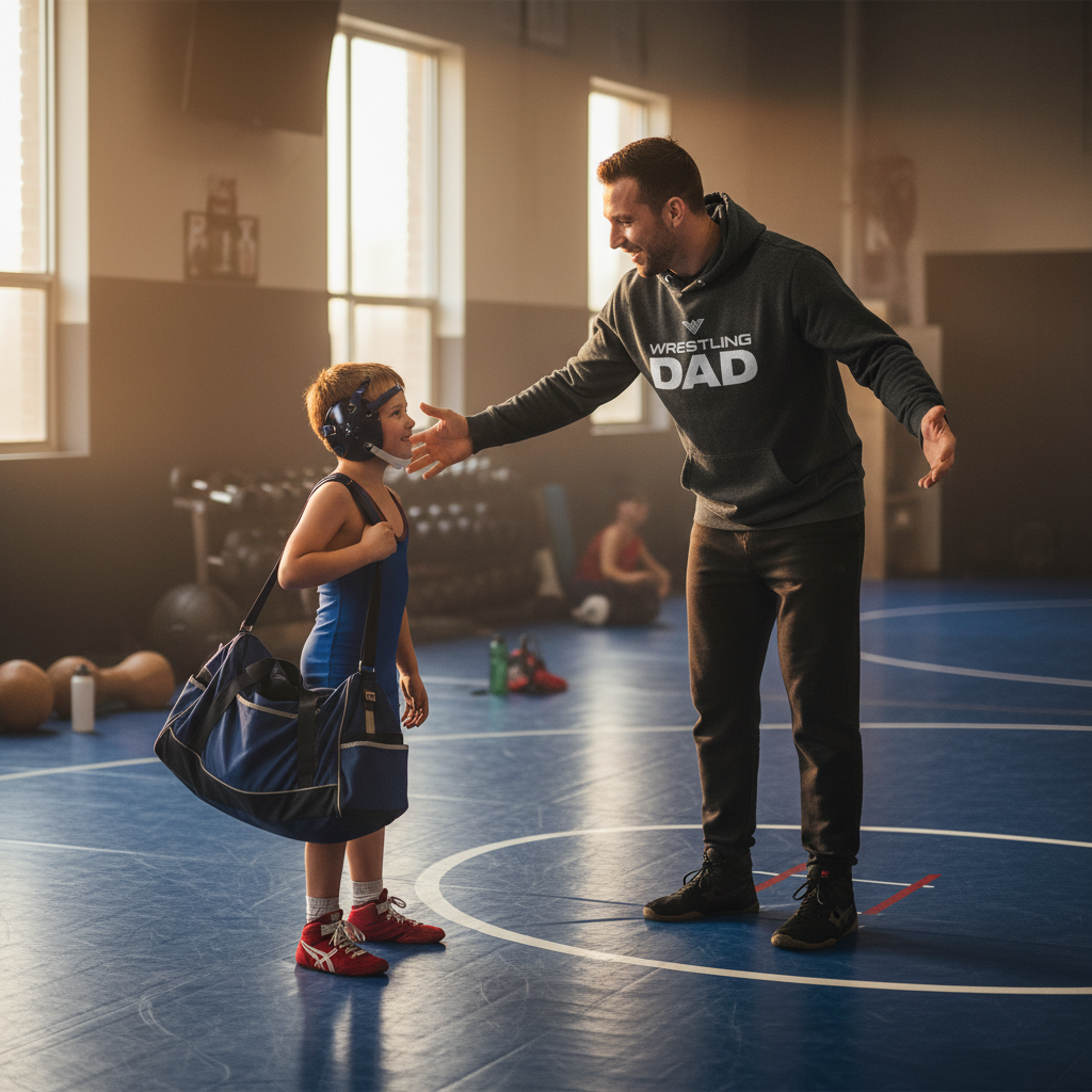 Wrestling Dad Lifestyle Image
